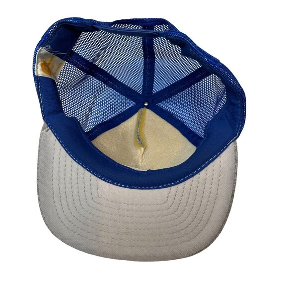 Vintage Novelty Comedy Trucker Snapback Hat Cap Hurricane Coconut Tree Dad Joke - Picture 7 of 10